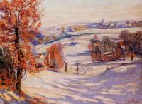 Guillaumin, Armand - Snow at Crozant